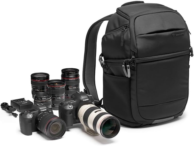 Manfrotto Advanced Fast III Professioneller Kamerarucksack für Spiegellose Kameras mit Objektiven un