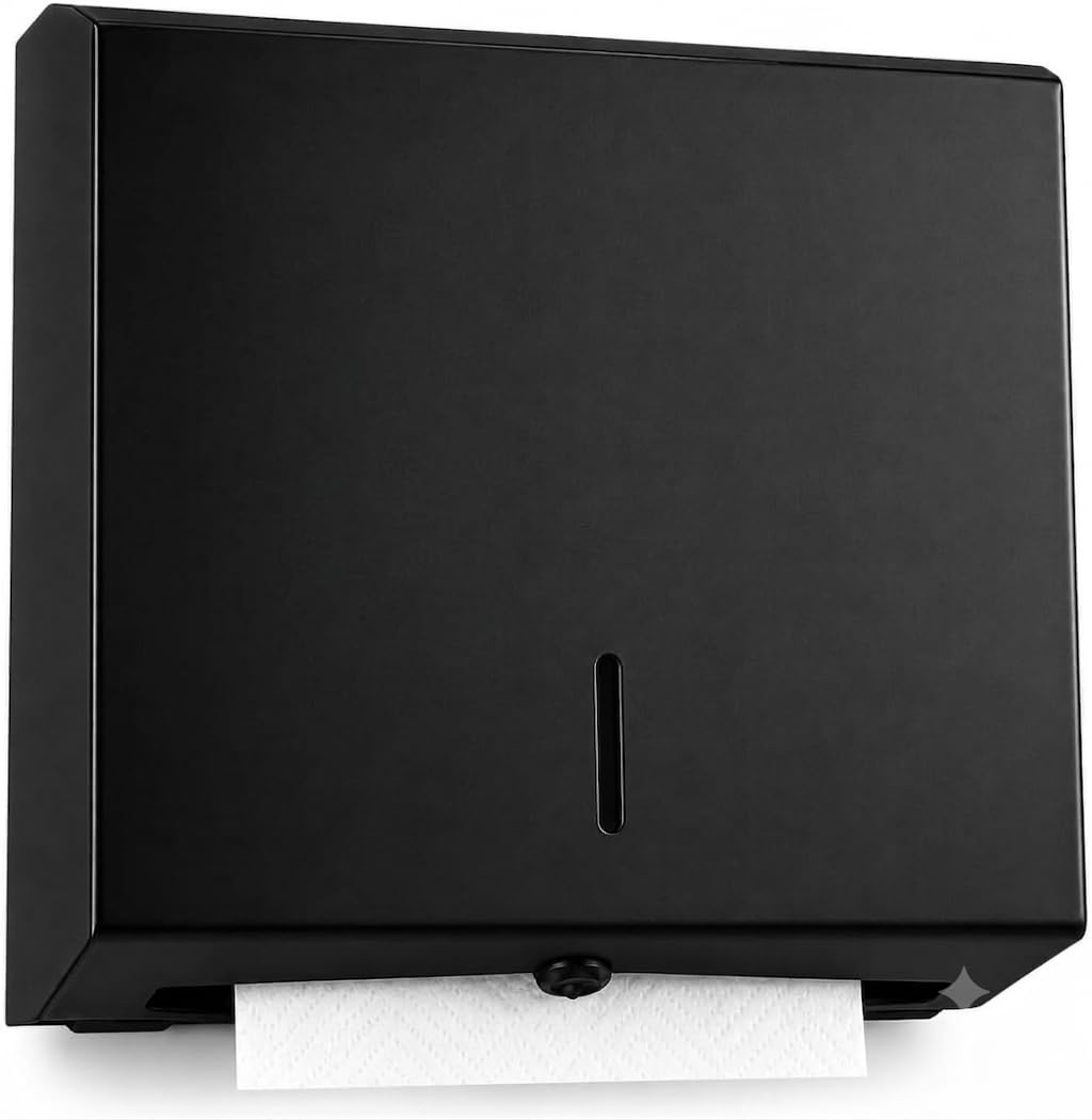 Cabilock Wand-Badetaschenspender C Falter Papierhandtuchspender Mehrfach-Handtuchspender