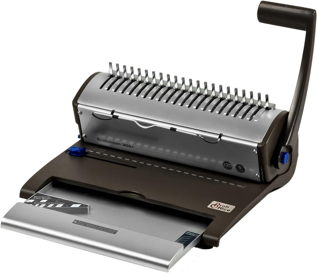 Bindegerät ProfiOffice Bindstream M08+ Bindemaschine, Bindeleistung bis 220 Blatt, DIN A4 (79017) St