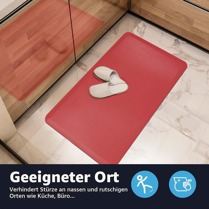Art3d Anti-Ermüdungsmatte Komfortmatte gepolsterte Küchenmatte rutschfestes Schaumstoff-Komfortkisse