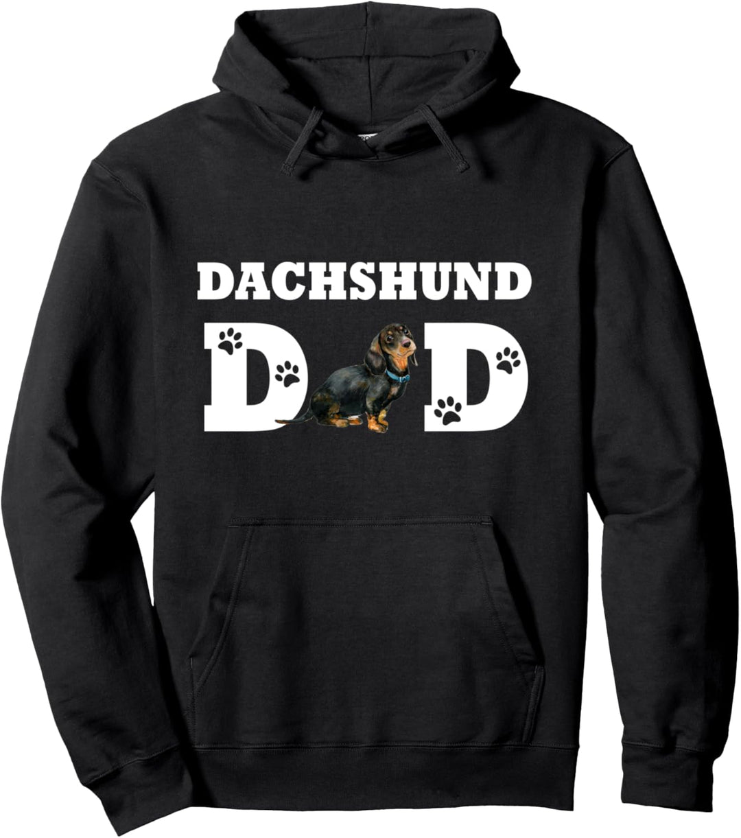 Dachshund Dad Dackel Papa Hundepapa Hund Welpe Pullover Hoodie
