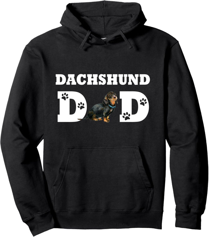 Dachshund Dad Dackel Papa Hundepapa Hund Welpe Pullover Hoodie