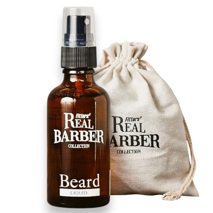 Bart Liquid (50ml) · REAL BARBER COLLECTION · Beard Liquid für Herren - ohne zu ölen. Bartpflege für