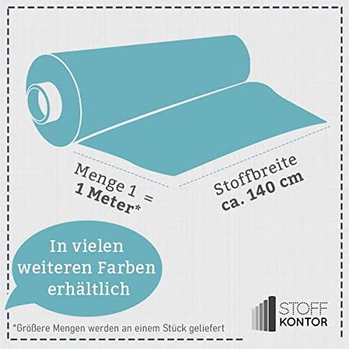 STOFFKONTOR Walkloden Stoff - Wollstoff Meterware aus 100% Wolle - zum Nähen von Mänteln, Jacken, De