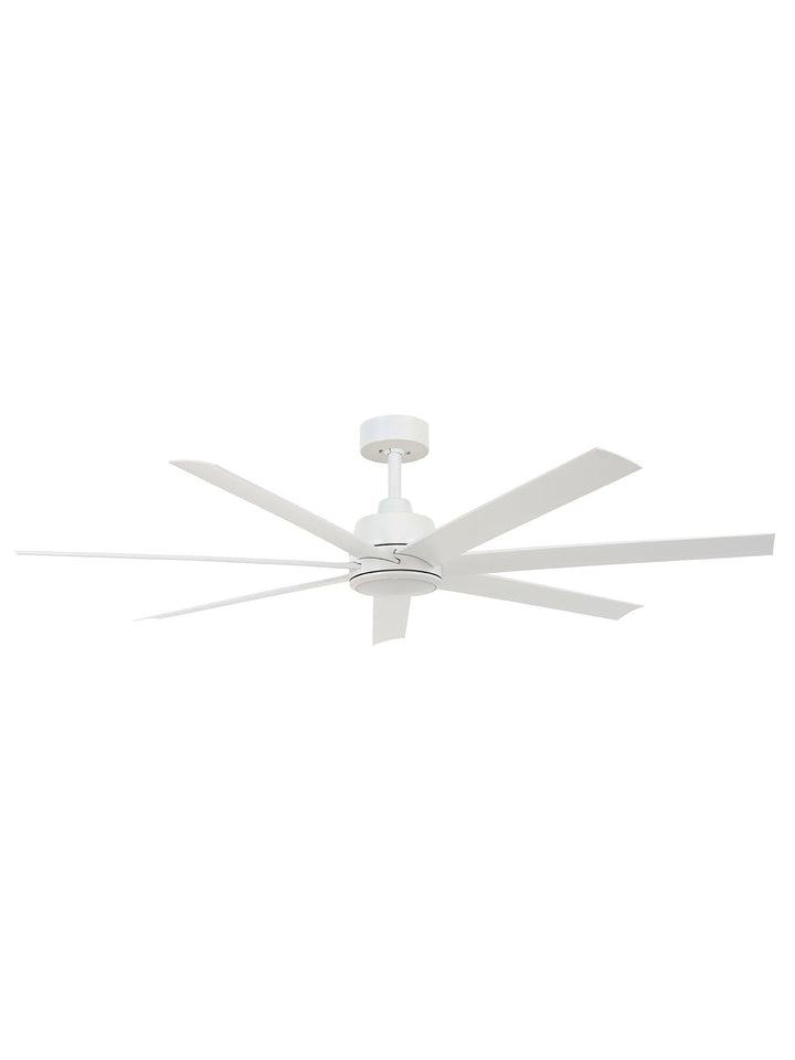 LUCCI AIR Deckenventilator Airfusion Atlanta – 7 Flügel - mit Sommer/Winter Modus –inkl. LED Leuchte