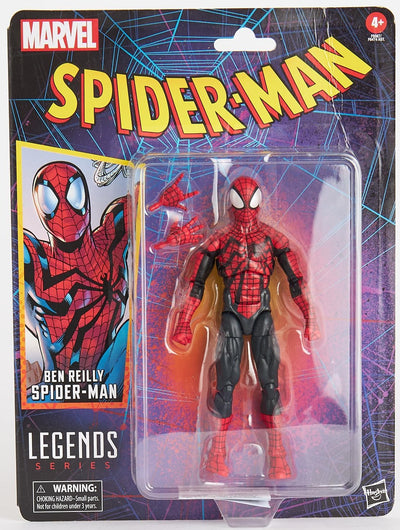 Hasbro Marvel Legends Series Ben Reilly Spider-Man, 15 cm grosse Spider-Man Legends Action-Figur zum