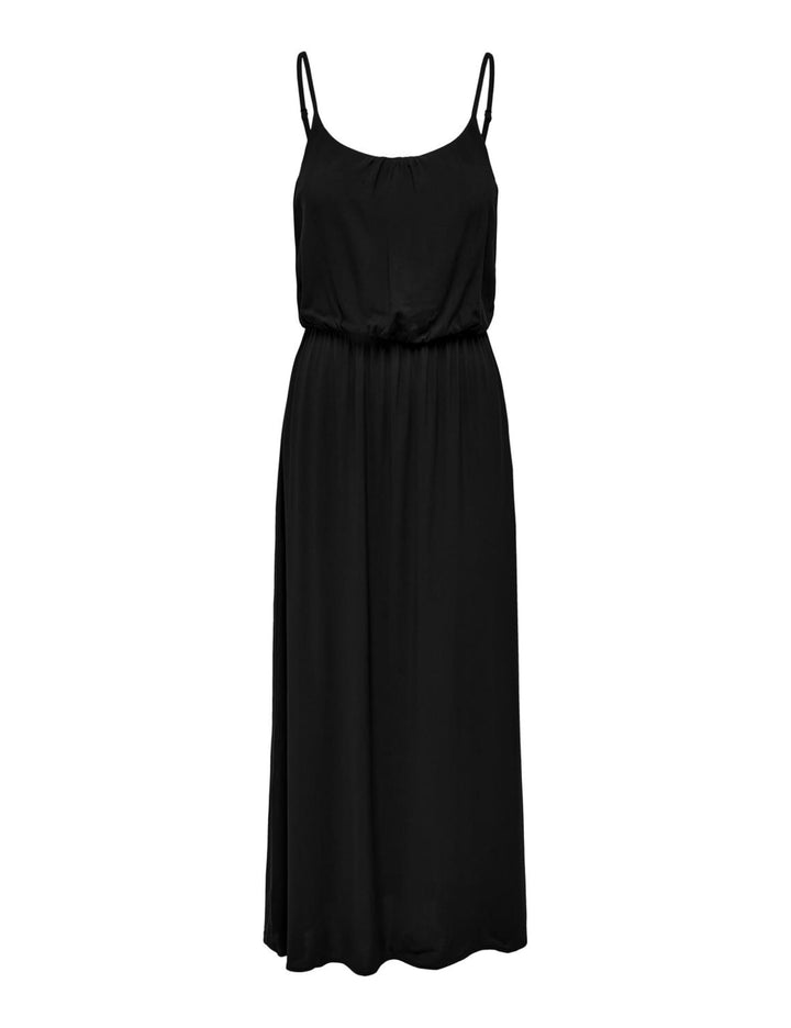 ONLY Damen Maxi Kleid Onlnova Life Strap 34 Schwarz, 34 Schwarz