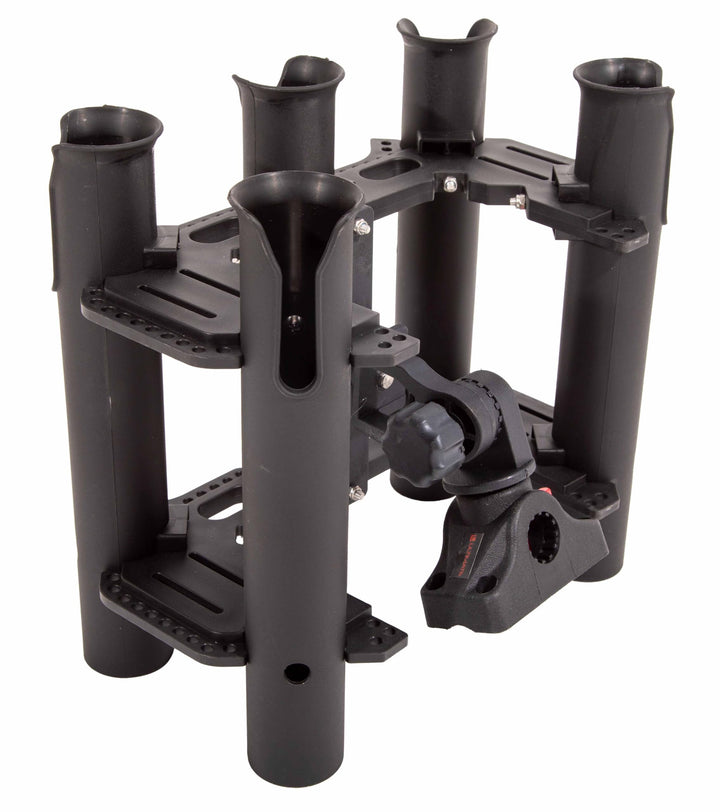 Ultimate 5 Rod Rack &amp; Mount Rutenständer - Bootsrutehalter Rack &amp; Mount (5-Rod), Rack &amp; Mount (5-Rod
