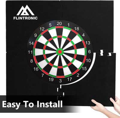 Flintronic Dart Catchring Surround, Surround Auffangring Dart Backboard, Dartscheibe Schutzring, Lei