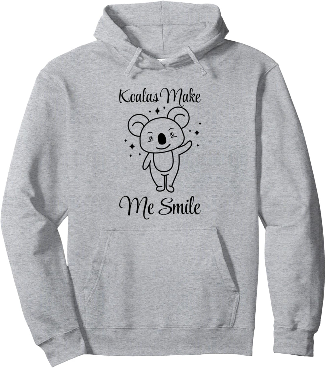 Koalas bringen mich zum Lächeln Australischer Koala Bär Pullover Hoodie