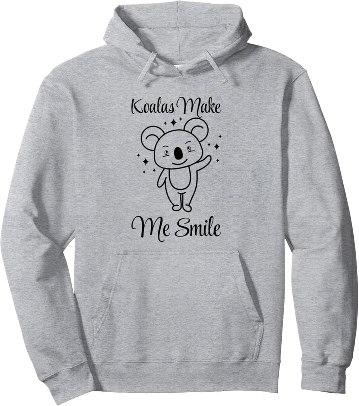 Koalas bringen mich zum Lächeln Australischer Koala Bär Pullover Hoodie