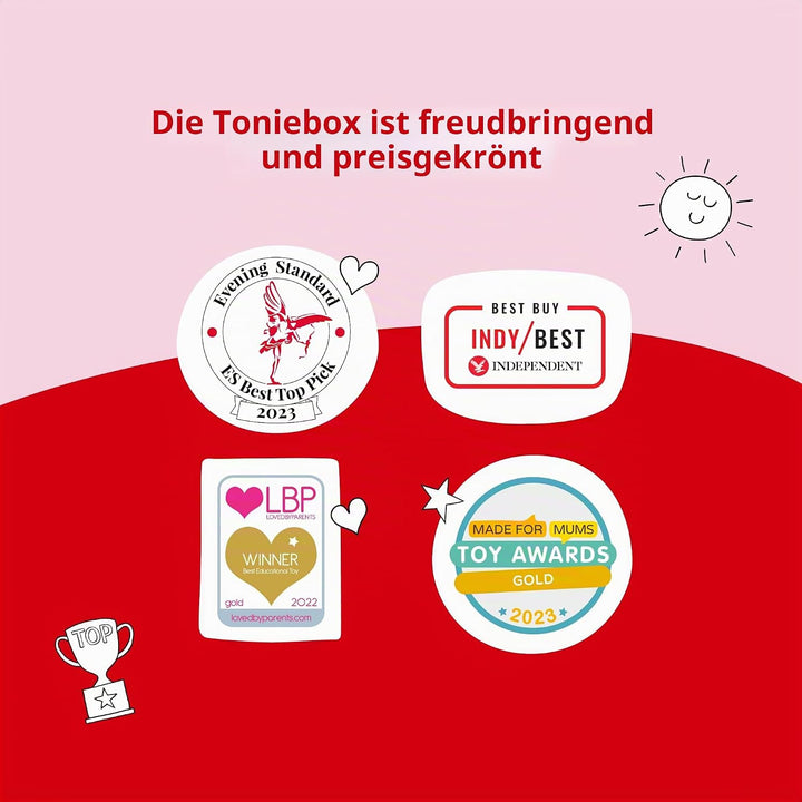 tonies die berühmten fünf Hörfiguren - Berühmte fünf Spielzeuge, Hörbücher für Kinder, Berühmte Fünf