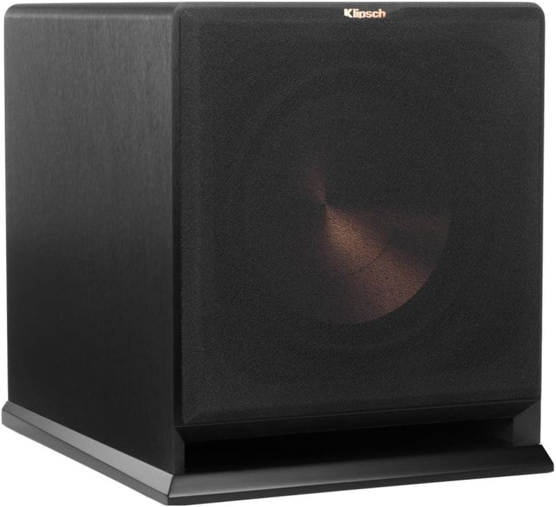 Klipsch R-112SW Subwoofer mit 118 dB Output schwarz R-112 SW Single, R-112 SW Single