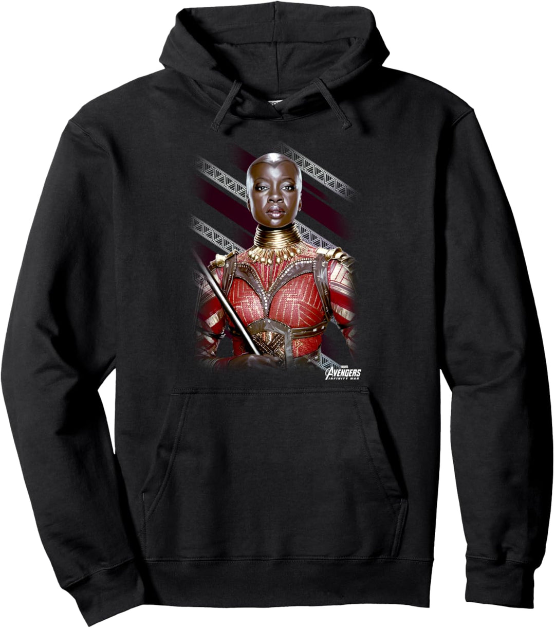 Marvel Black Panther Okoye Portrait Pullover Hoodie