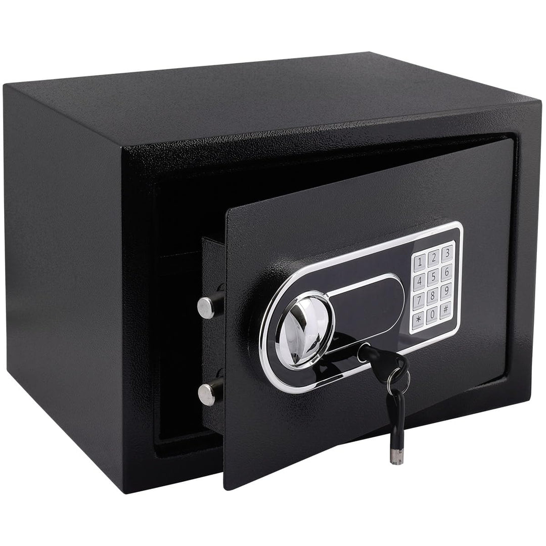 Sevico Tresor Safe Gross, Tresor mit Schlüssel Elektronischem Möbeltresor mit Zahlenschloss, Digital