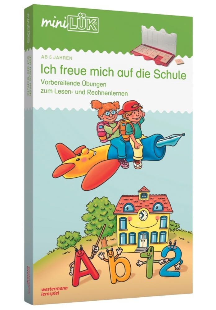 miniLÜK-Set: Vorschule Ich freue mich auf die Schule: Vorbereitende Übungen zum Lesen- und Rechnenle