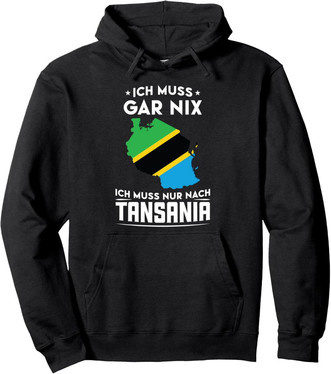 Tansania Flagge Reise Geschenk Pullover Hoodie