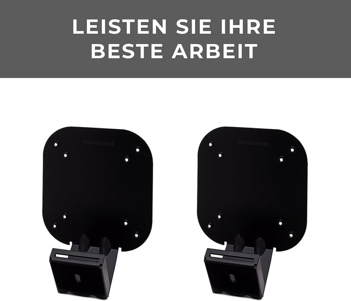 VESA Mount Adapterhalterung für Samsung Monitore U28D590D und S24D590PL – von HumanCentric One Pack,