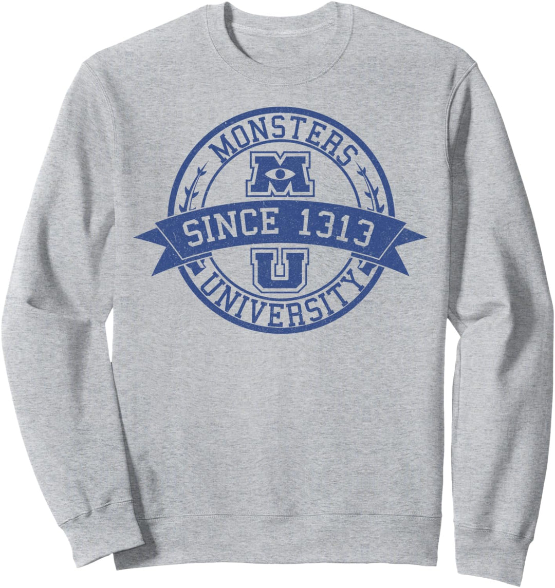 Disney Pixar Monsters University Since 1313 Logo Sweatshirt