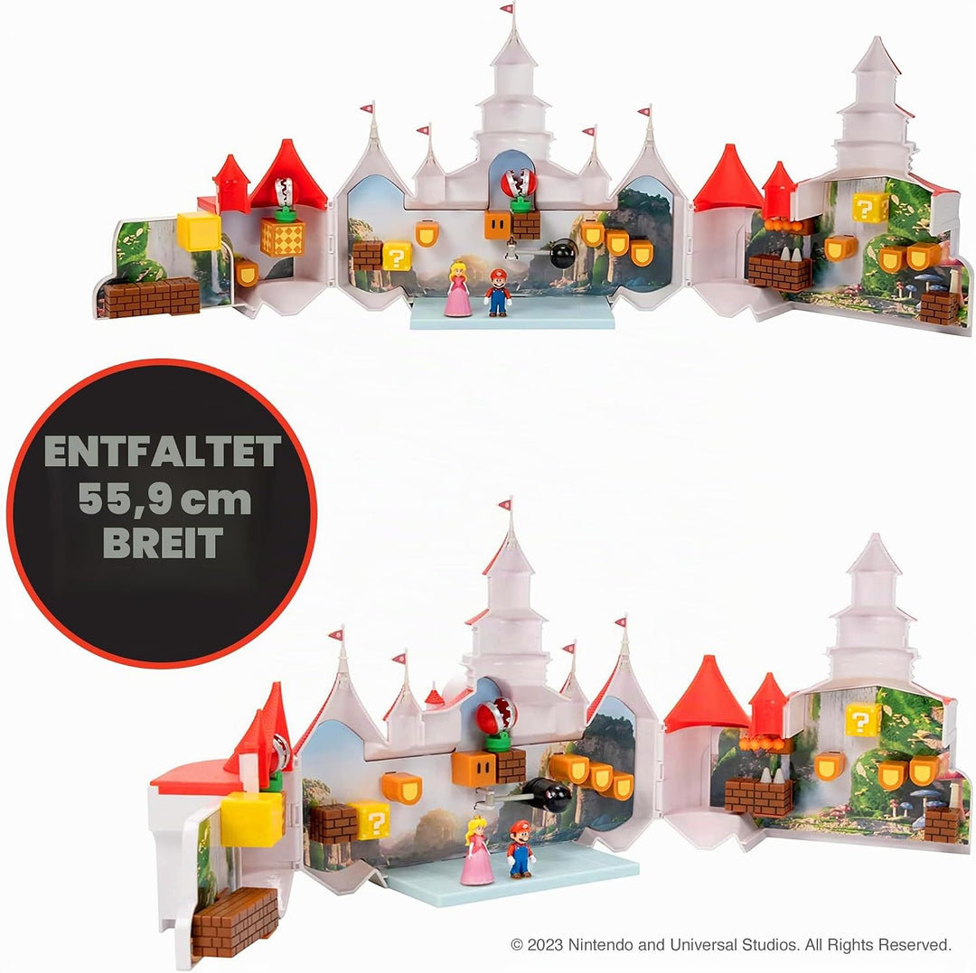 Super Mario Nintendo Movie - Mini Deluxe Spielset für 3cm Figuren
