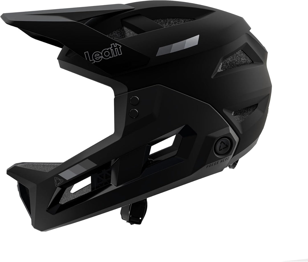 Leatt Unisex-Adult MTB Enduro 2.0 V23 Helmet M Stealth, M Stealth
