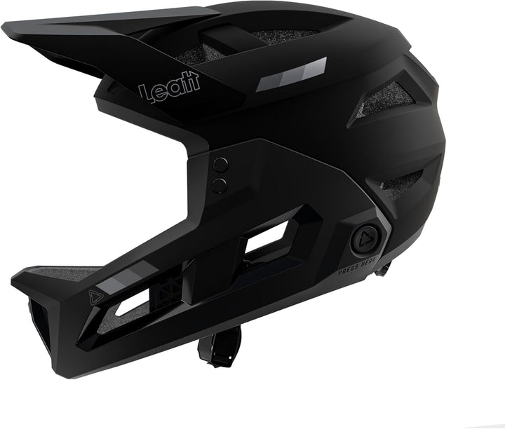 Leatt Unisex-Adult MTB Enduro 2.0 V23 Helmet M Stealth, M Stealth