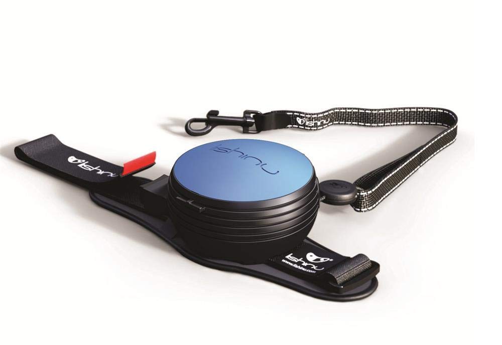 Lishinu3 Hundeleine mit Full-Stop S (5-7kg) blau