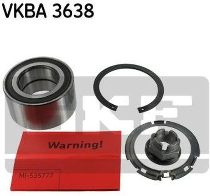 SKF Radlagersatz Radlager Set Vorne | VKBA 3638 | Für SANDERO CLIO GRAND SCENIC MEGANE II BM CM EM K