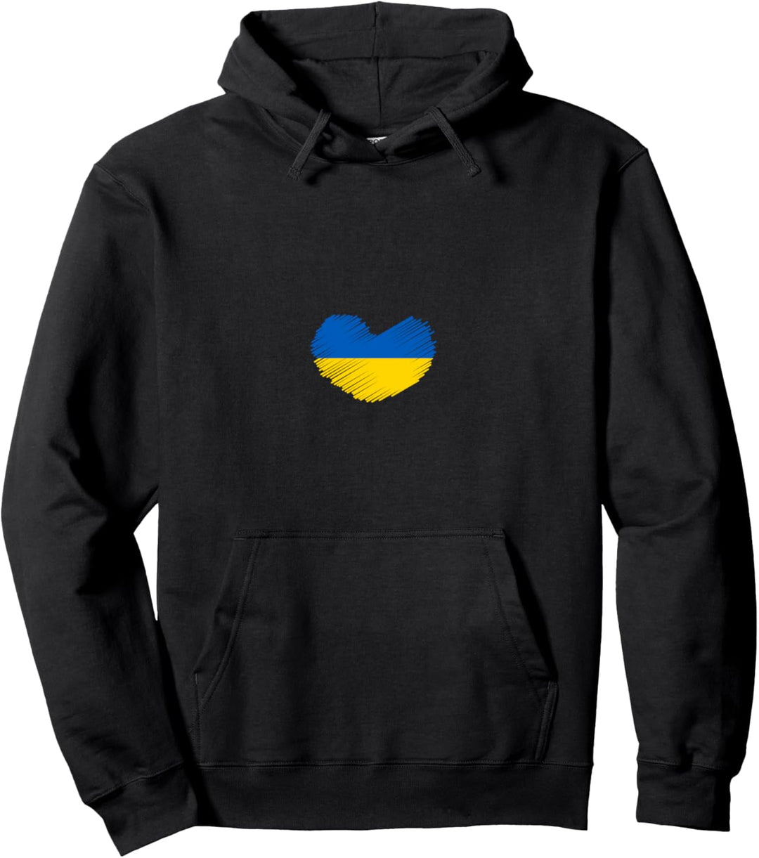 Ukraine Flagge Ukrajina Land Ukrainer Ukrainisch Kiew Deko Pullover Hoodie