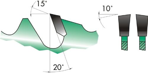 Edessö 32060030 HM-Kreissägeblatt Präzision-Zuschnitt HW, Z=54 Lwz, 600 x 3,8/2,8 x 30 mm, Silber