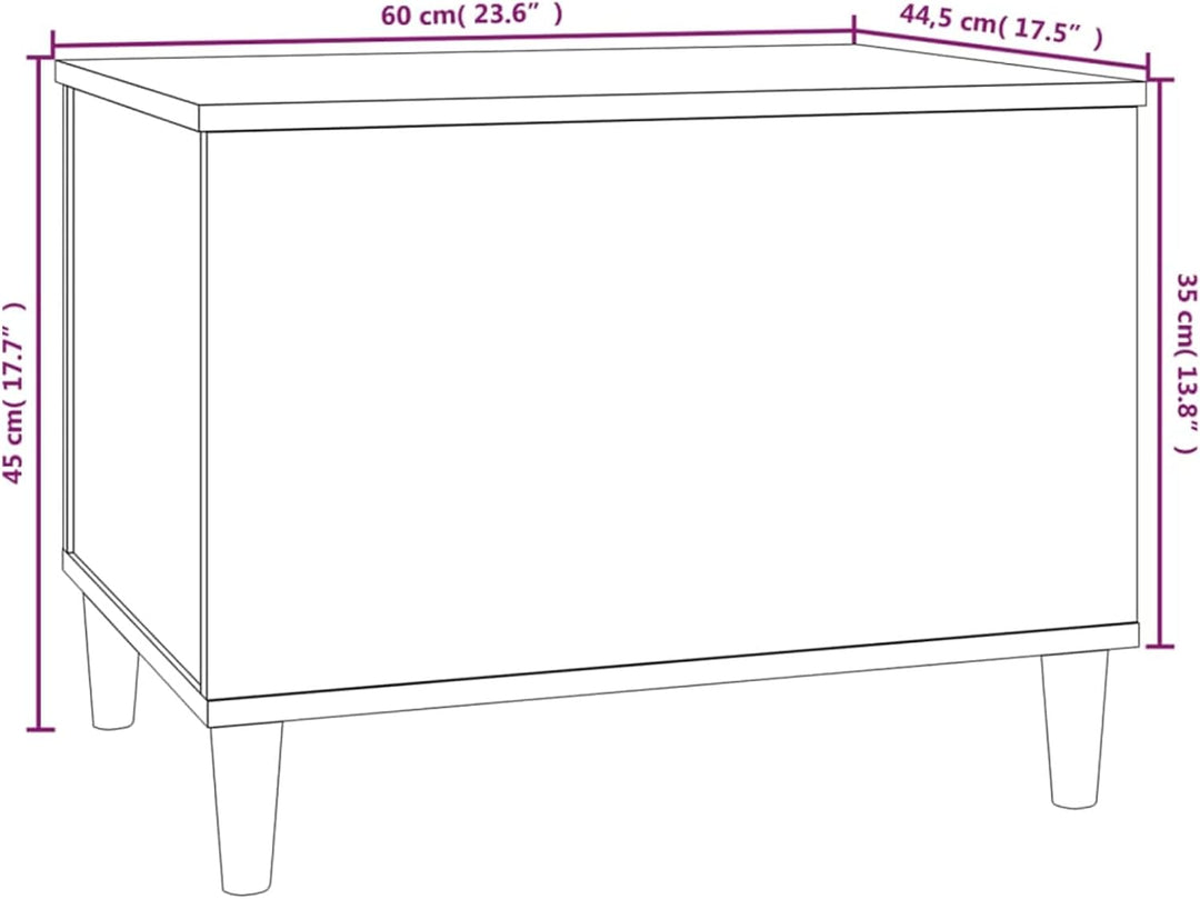 Tidyard Couchtisch Tisch Wohnzimmertisch Esstisch Sofatisch Küchentisch Kaffeetisch Teetisch 60 x 44
