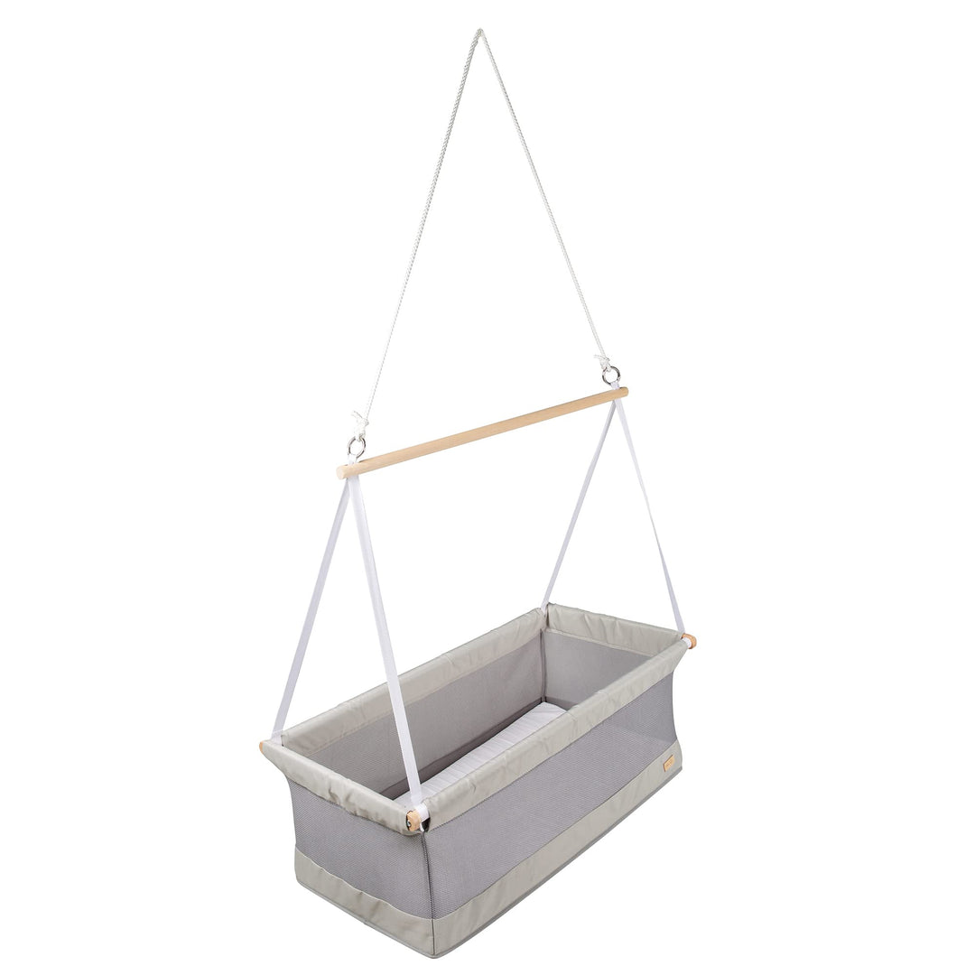 roba 226027GA Hängebettchen 'safe asleep', Liegefläche 90x45cm, Mesh-Stoff, Matratze mit Jaquard-Bez