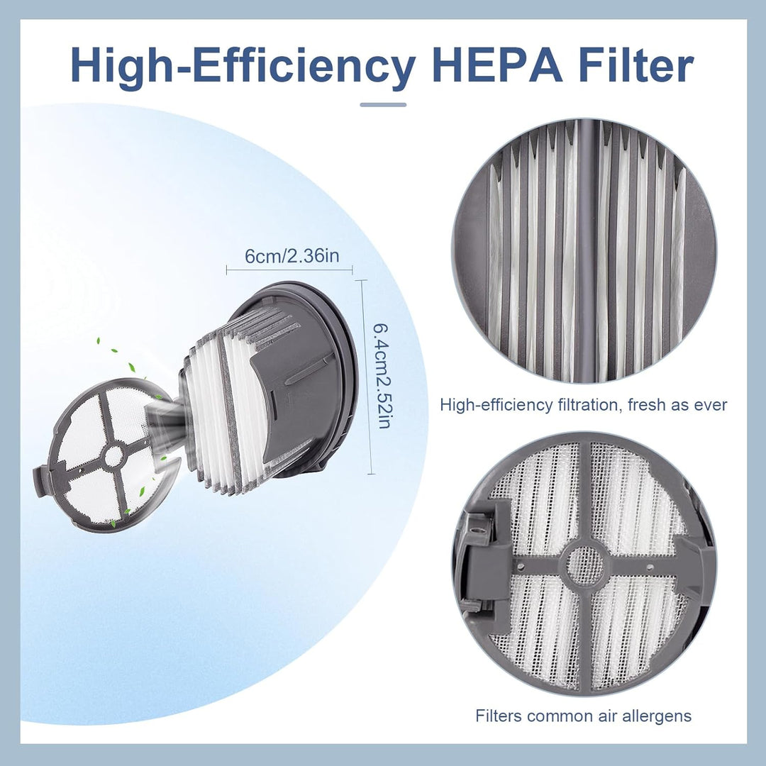 Bürstenrolle Filter Ersatzteile für Dreame H14 AE / H14 / H14 Pro / H14 Dual Nass- und Trockensauger