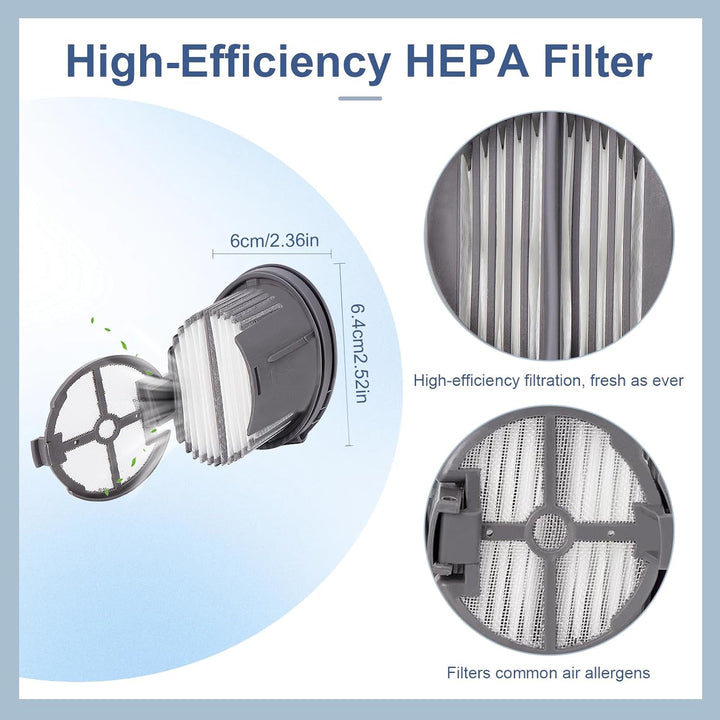 Bürstenrolle Filter Ersatzteile für Dreame H14 AE / H14 / H14 Pro / H14 Dual Nass- und Trockensauger