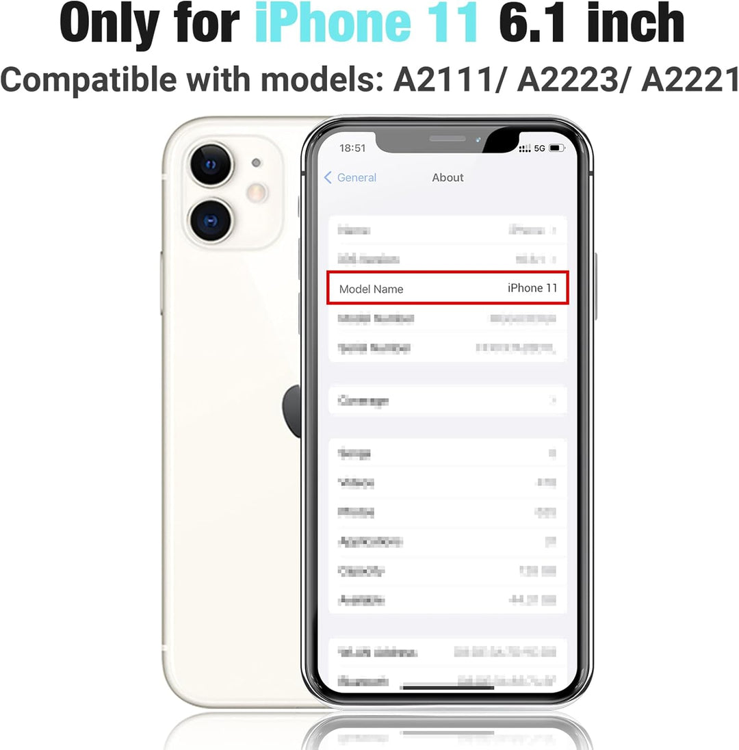 GOLDWANGWANG Display für iPhone 11 Bildschirm Ersatz 6,1 Zoll LCD Display 3D Touch Screen Digitizer