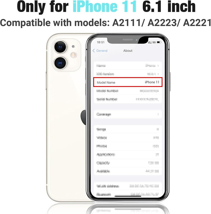 GOLDWANGWANG Display für iPhone 11 Bildschirm Ersatz 6,1 Zoll LCD Display 3D Touch Screen Digitizer