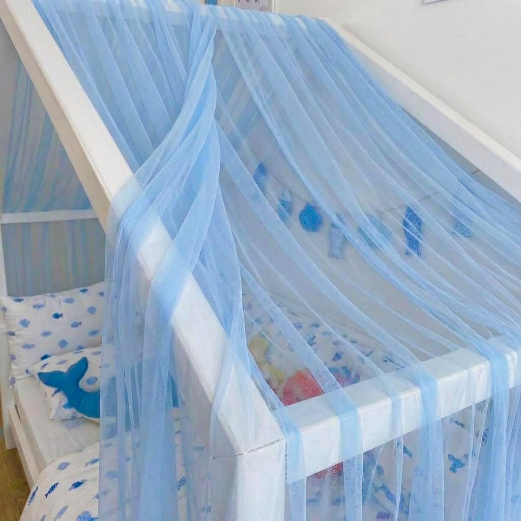 Baby Fancyroom Hausbett Himmel aus Tüll, Handgefertigt, Gekräuselt, Baldachin, Betthimmel für Kinder