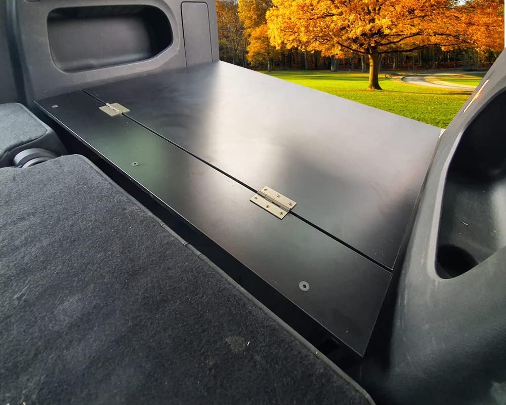 BREMER SITZBEZÜGE Multiflexboard klappbar kompatibel mit VW Caddy Kurz und Maxi ab 2003 Bettverlänge
