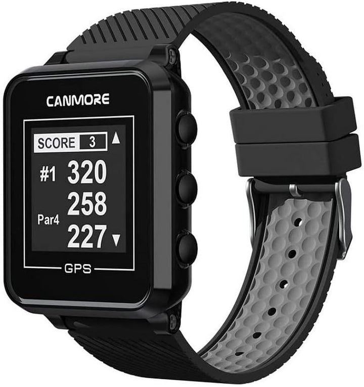 CANMORE TW356 GPS Golf-Uhr (schwarz), schwarz