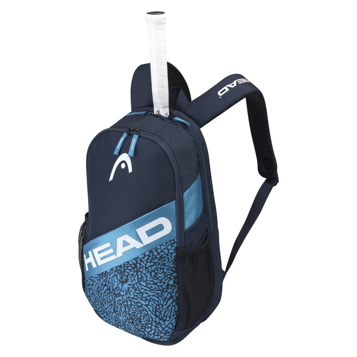 HEAD Unisex – Erwachsene Elite Backpack Tennistasche Blau/Navy Einheitsgrösse Single, Blau/Navy Einh