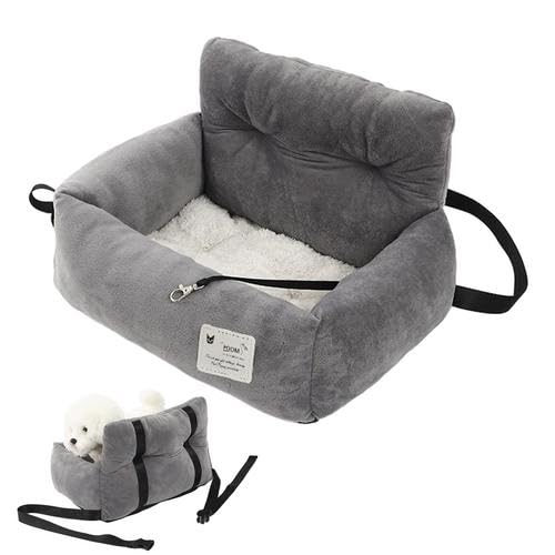 Hundesitz - Hunde Autositz Für Kleine/Mittlere Hunde - Autositz Hund Rückbank, Hundebett Auto, Komfo