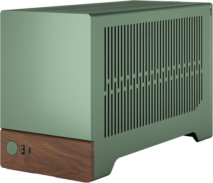 Fractal Design Terra Jade - Wood Walnut Front Panel - Small Form Factor - mITX Gaming case – PCIe 4.