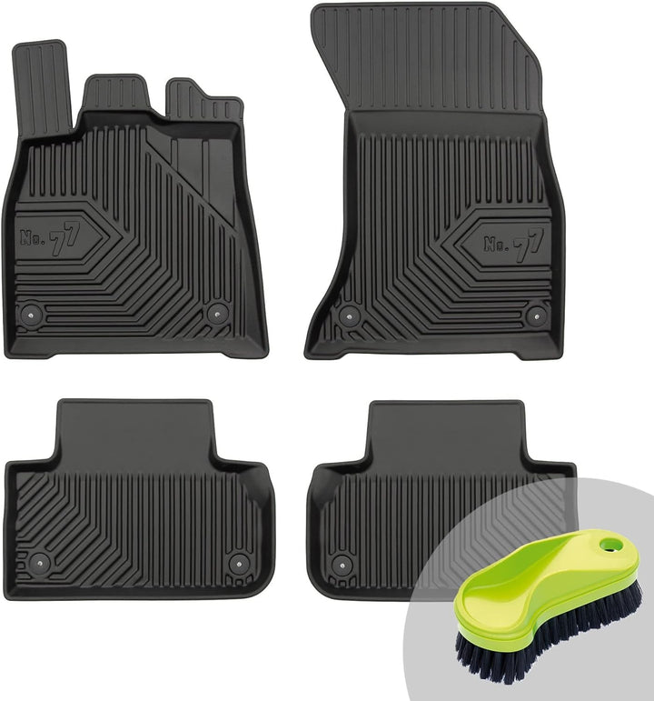 FROGUM No.77 Gummimatten Ganzjahresset von Auto Fussmatten Autofussmatten für Audi Q5 II ab 2016 | L