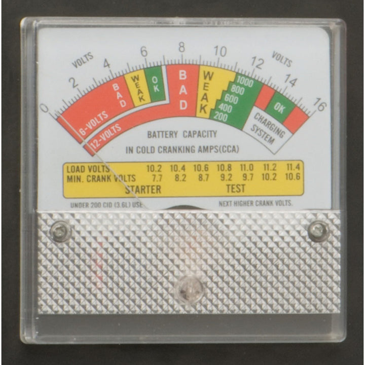 Silverline 282625 Batterie- und Ladefunktionsprüfer 6 V u. 12 V