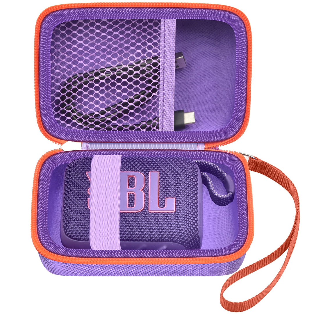 Tragetasche Kompatibel mit JBL Go 4 - tragbarer Bluetooth-Lautsprecher Box Pro Sound, Auch für Go 3/