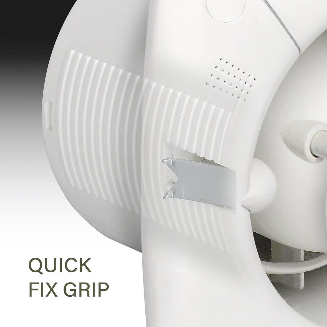 X-MART 10 - Abluftventilator für das Bad - Serienmässig - Schraubenlose Befestigung & Einfache Reini