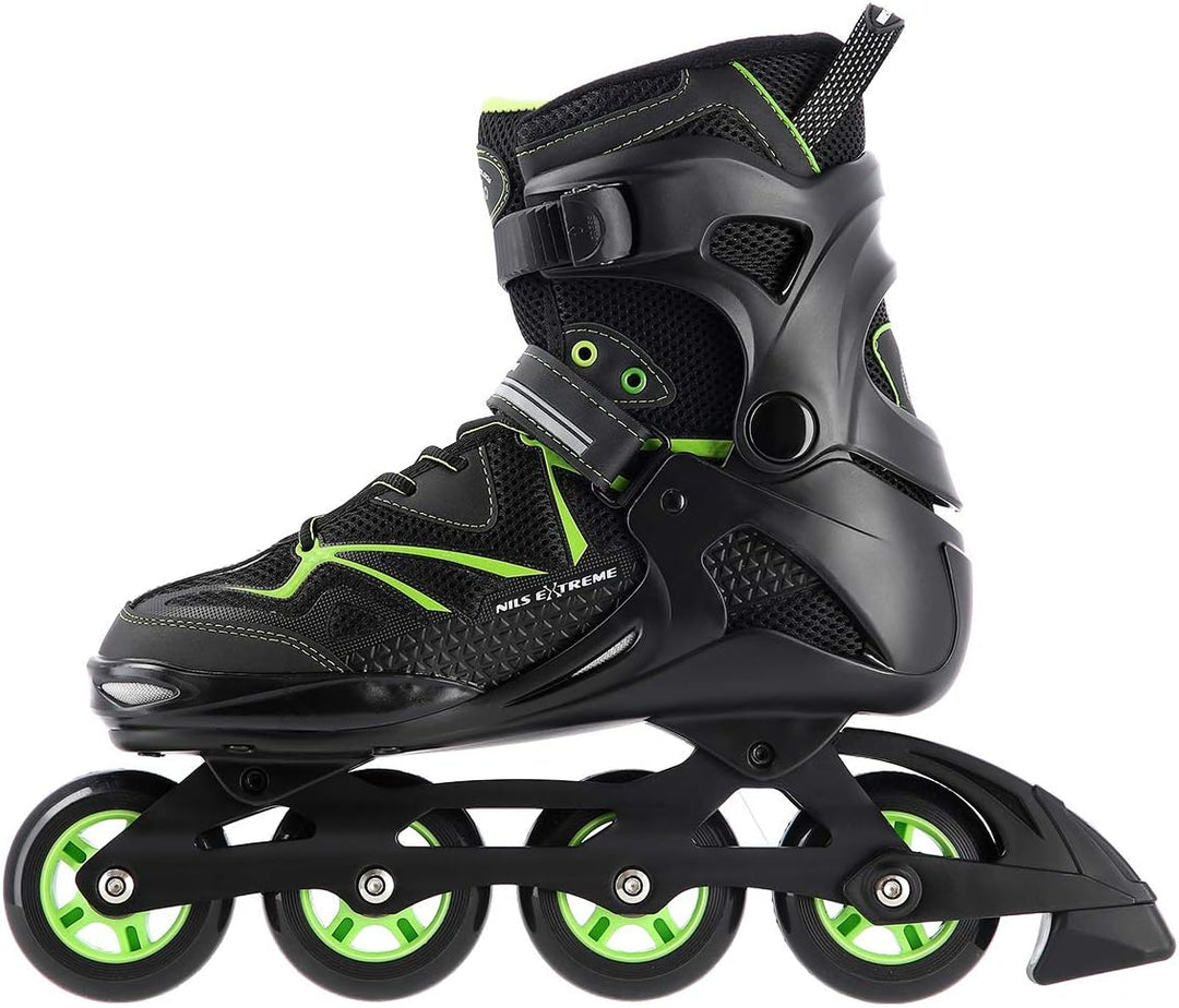 Nils Extreme Inliner für Herren und Damen - Inline Skates - ABEC9 Kugellager – Rollschuhe Erwachsene