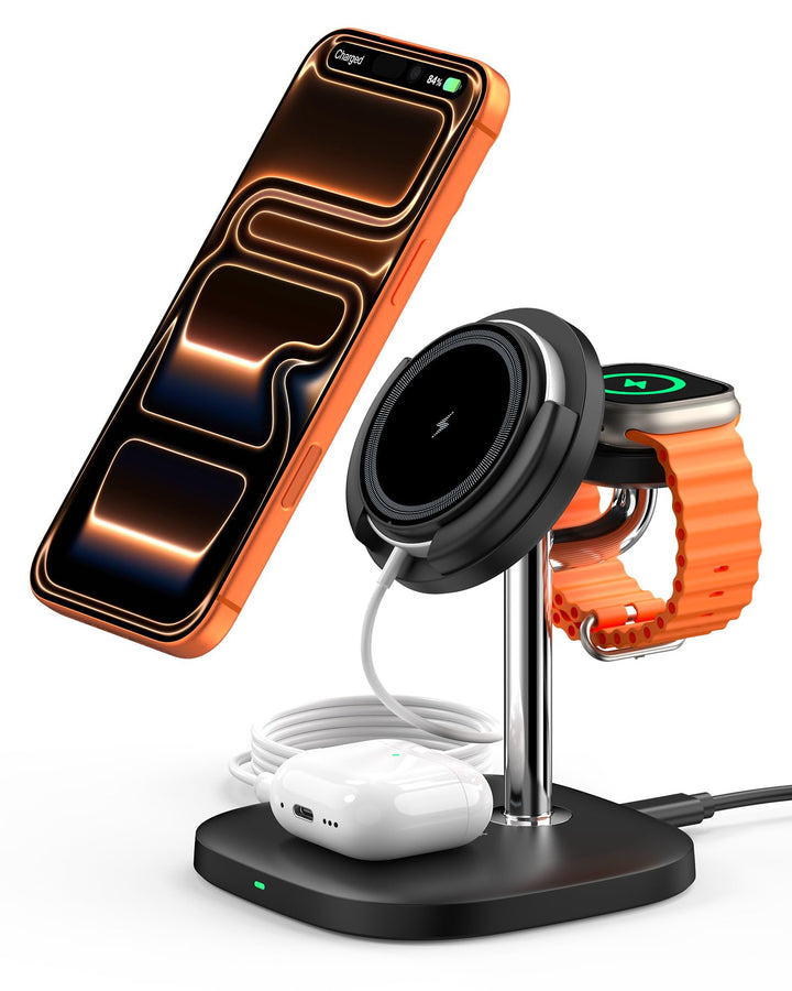 Wireless Charger für iPhone und Apple Watch, SwanScout 711M, Magnetisches Ladegerät für iPhone Air/1