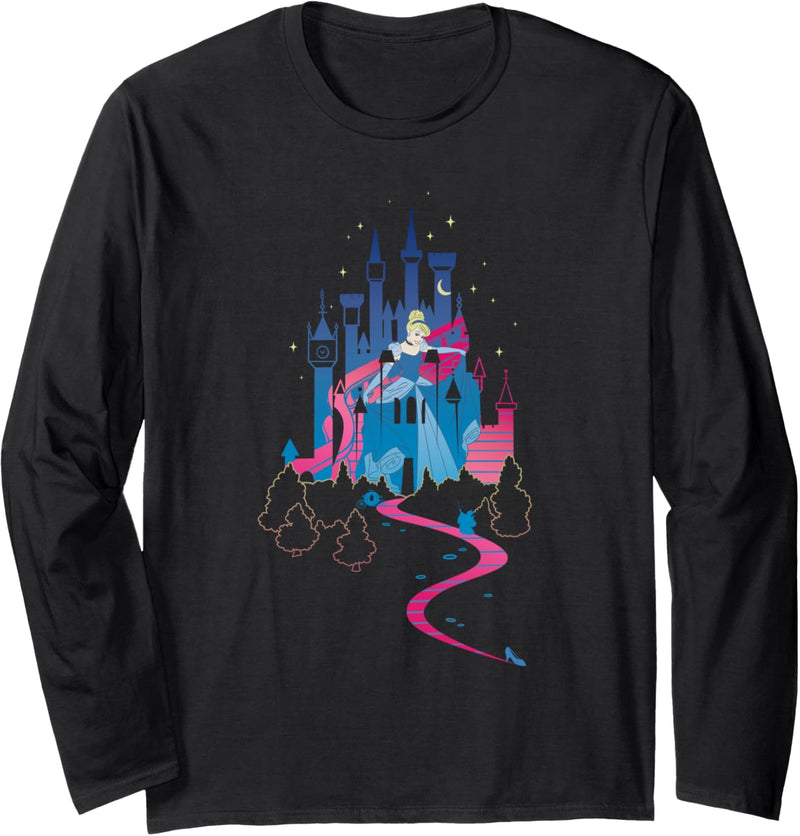 Disney Cinderella Castle Langarmshirt