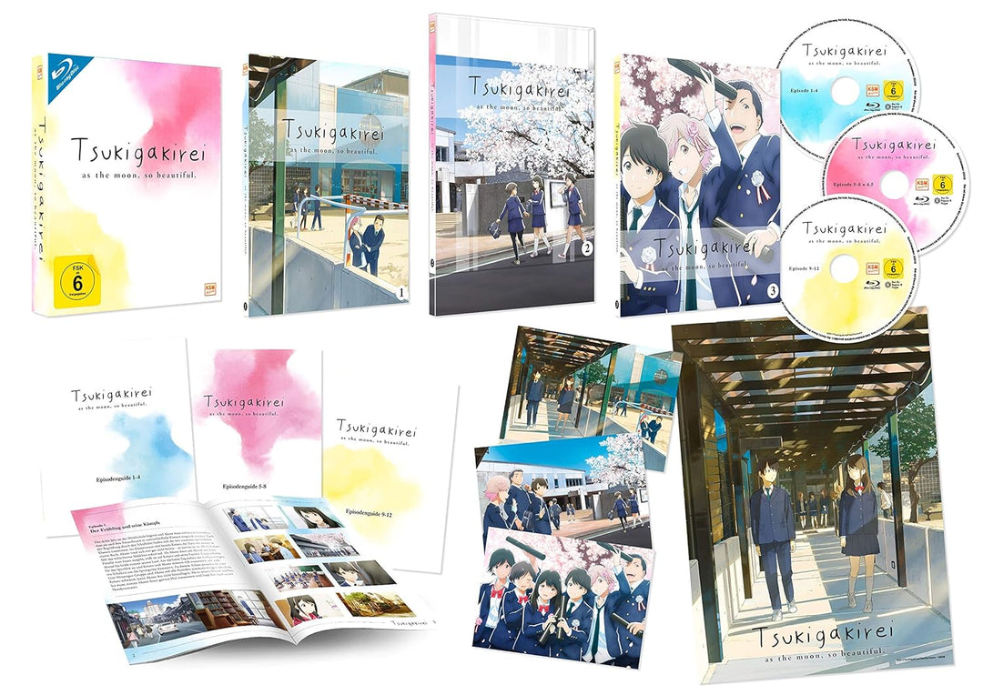 Tsuki Ga Kirei - Gesamtedition Episode 01-12 [Blu-ray], Blu-ray